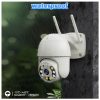 主图_01 1296P Full Color Wireless PTZ Outdoor IP Dome Camera AI Humanoid Detection Home Security CCTV Baby Monitor