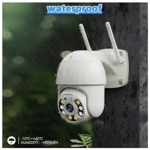 主图_01 1296P Full Color Wireless PTZ Outdoor IP Dome Camera AI Humanoid Detection Home Security CCTV Baby Monitor