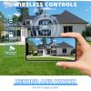 描述图_12 1296P Full Color Wireless PTZ Outdoor IP Dome Camera AI Humanoid Detection Home Security CCTV Baby Monitor