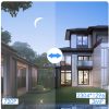 描述图_13 1296P Full Color Wireless PTZ Outdoor IP Dome Camera AI Humanoid Detection Home Security CCTV Baby Monitor