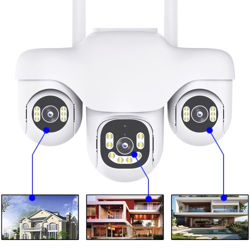 3 in 1 4G Camera HD Night Vision Cameras for Outdoor 15MP Wireless Security CCTV IP Kamera Smart Home Life 8K Video Surveillance