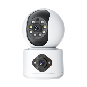 f051843ffc8e586a6f035496214807c 4MP Yoosee/Carecam/YiLot APP Dual Lens Full Color Wireless PTZ IP Dome Camera AI Humanoid Detection Home Security CCTV Monitor