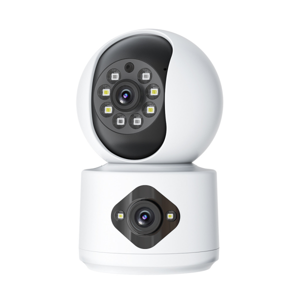 f051843ffc8e586a6f035496214807c 4MP Yoosee/Carecam/YiLot APP Dual Lens Full Color Wireless PTZ IP Dome Camera AI Humanoid Detection Home Security CCTV Monitor