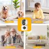 描述图_03 4MP Yoosee/Carecam/YiLot APP Dual Lens Full Color Wireless PTZ IP Dome Camera AI Humanoid Detection Home Security CCTV Monitor