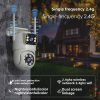 主图_02 Tuya Dual-Lens 5G Wifi Camera PTZ Outdoor 4K HD Dual Screen Home Security-protection Camera Color Night Vision Surveillance