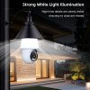 主图_06 YOOSEE E27 Wifi Bulb Camera 5MP Wifi PTZ Colorful Night Vision Two Way Audio Baby Monitor Auto Tracking Wireless Security Camera