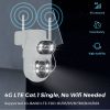描述图_04 4MP Yoosee APP AOV Solar Power Low Comsunption 4G IP Camera Full Color AI Humanoid Detection Home Security CCTV Baby Monitor