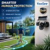 6MP Triple-Lens Solar Security Camera – Dedicated 4G LTE & 2.4GHz WiFi Version | AI Human Tracking, 30M Night Vision, IP65 Outdoor CCTV