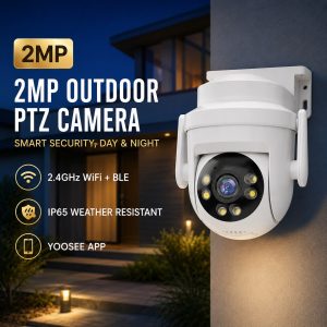 2MP Outdoor WiFi PTZ Security Camera | DHS CCTV
