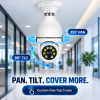 E27 Bulb Camera  PT WiFi Camera with Human Tracking | YooSee