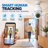 E27 Bulb Camera  PT WiFi Camera with Human Tracking | YooSee