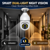 E27 Bulb Camera  PT WiFi Camera with Human Tracking | YooSee