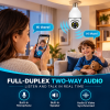 E27 Bulb Camera  PT WiFi Camera with Human Tracking | YooSee