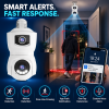 4k Bulb Camera Dual-Lens PT Camera | YooSee WiFi Indoor Security