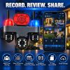 Triple-Lens PT WiFi Camera with Triple View and Large Speaker