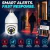 E27 Bulb Camera  PT WiFi Camera with Human Tracking | YooSee