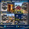 AI 4G AOV Solar Security Camera with 24/7 Recording